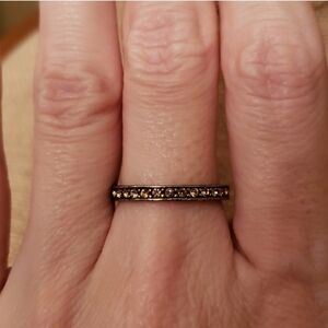 Chloe + Isabel Stacking Ring in Yellow Topaz